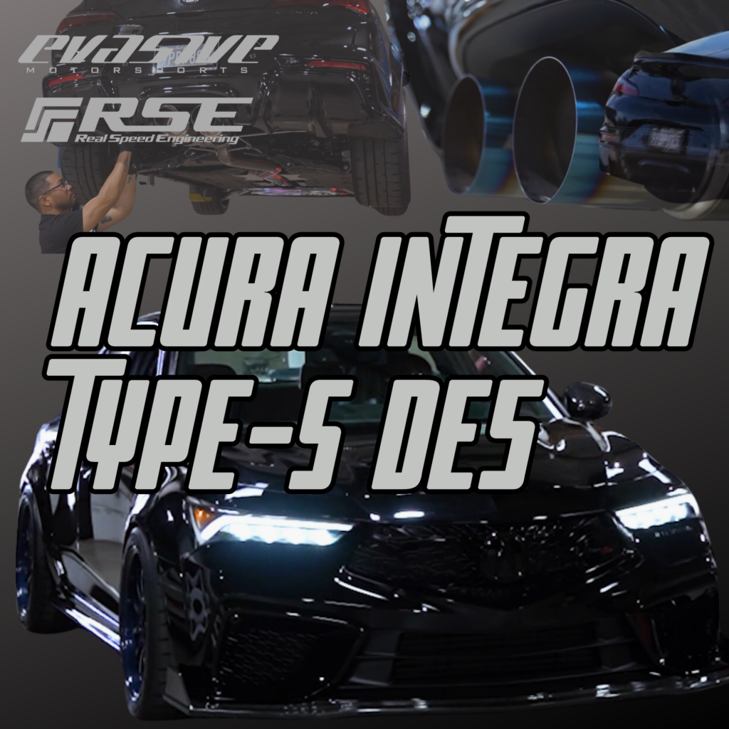 アキュラ インテグラ タイプ S “R.S.E.フルチタンマフラー” by Evasive Motorsports – リアルスピードエンジニアリング